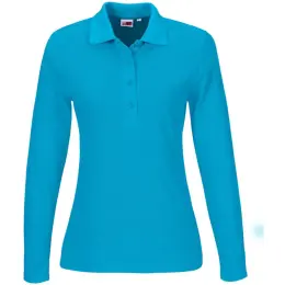 Ladies Long Sleeve Elemental Aqua